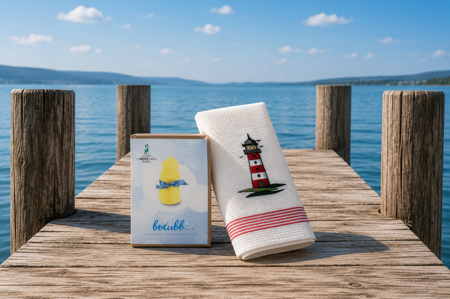 🩵 Set Leuchtturm gelb - Charity