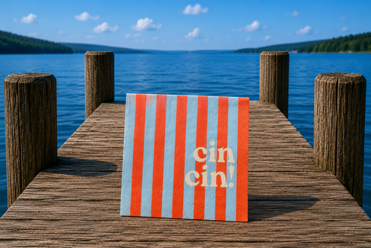 🍤 Servietten - cin cin